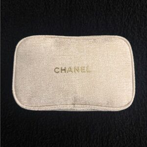 Chanel Beauty Cosmetic Pouch
